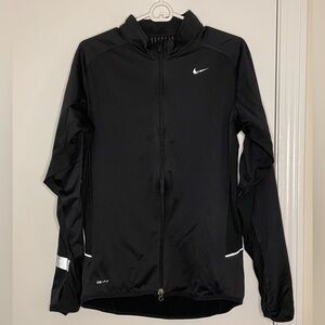 Nike Mens Black Running Element DriFit Jacket